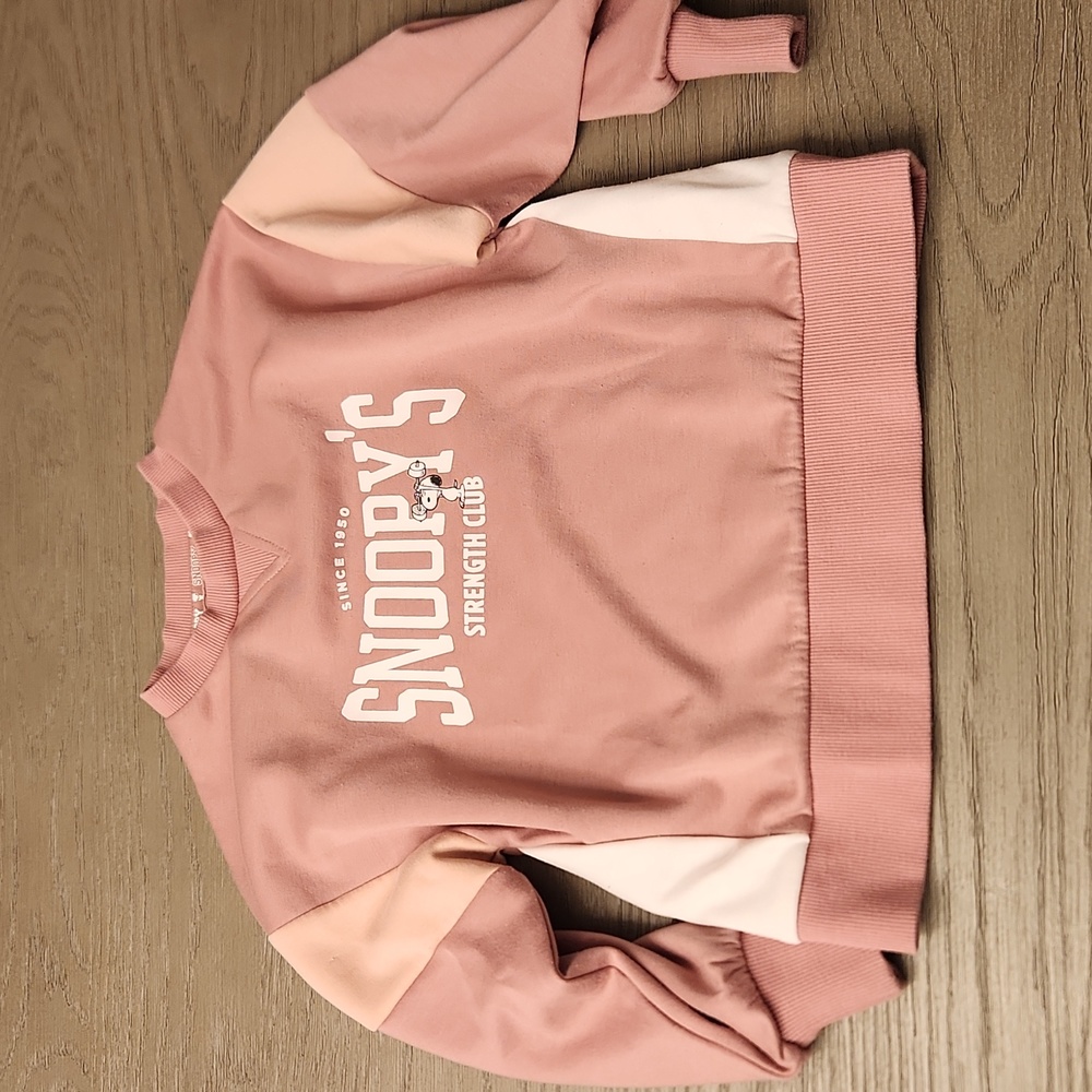 Zara Peanuts girls sweatshirt